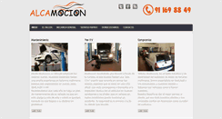 Desktop Screenshot of alcamocion.com